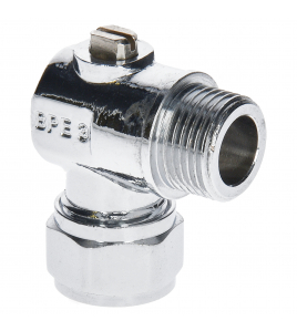 SV KOGELKRAAN MINI HAAKS KNEL 12MMX3/8&quot;M CHROOM