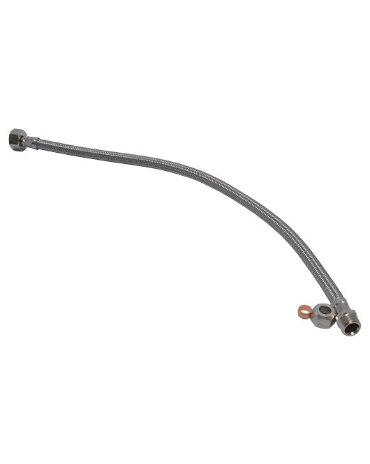 SANIVESK FLEXIBELE SLANG PEX 1/2"F X KNEL 12MM DN8 15CM
