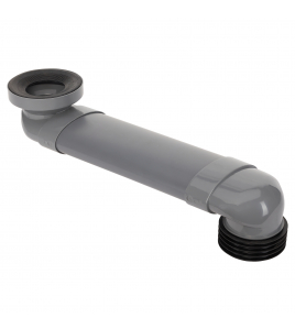 SANIVESK VERSTELBARE WC SPRONGBOCHT 110MM