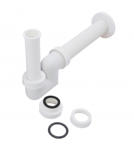 SV RUIMTEBESPARENDE SIFON UNIVERSEEL WIT