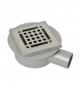 AQUAPOWER DOUCHEPUT HAAKS 100X100MM RVS AQUAPOWER DOUCHEPUT HAAKS 100X100MM RVS