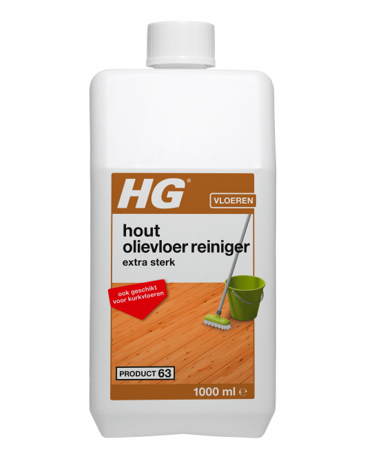 HG HOUT OLIEVLOERREINIGER EXTRA STERK (PRODUCT 63) 1 L
