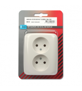 STOPCONTACT DUBBEL B&amp;J REFLEX AW