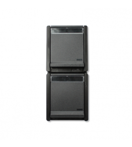 AQUARIUS PRO WCD 2V VERTICAAL ZWART