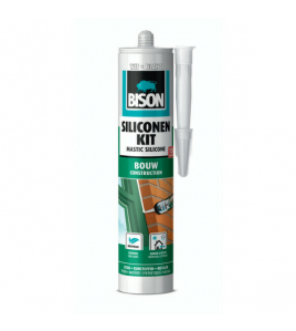 BISON SILICONENKIT BOUW 310 ML KOKER WIT BISON SILICONENKIT BOUW 310 ML KOKER WIT