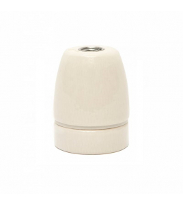 LAMPHOUDER E27 PORSELEIN M10X1