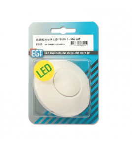 VLOERDIMMER LED TOUCH 2-100W WIT