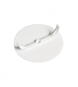 ZELFKLEM AFDEKPLAAT 100MM WIT HAF