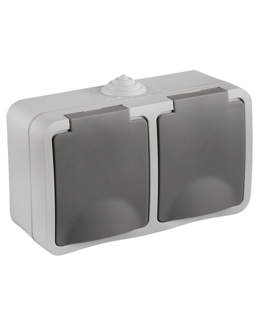 QL SWD OPB CONTACTDOOS 2V RA IP54 GRIJS