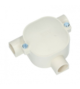 PVC T-DOOS 5/8&quot; 16MM HAF