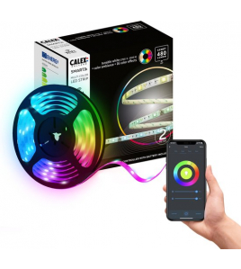 CALEX SMART LED RGBCCT STRIPLIGHT 6.8W 480LM 2MTR. INCLUSIEF DRIVER CALEX SMART LED RGBCCT STRIPLIGHT 6.8W 480LM 2MTR. INCLUSIEF DRIVER