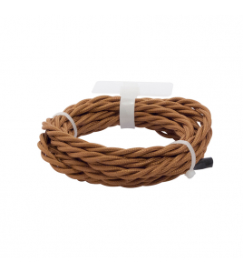 3 MTR.TEXTIELSNOER 2X0,75 BRUIN