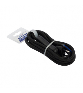 2 MTR.TEXTIELSNOER+SCHAK.2X0,75 ZW