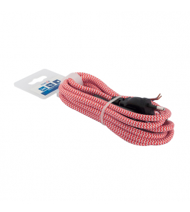 2 MTR.TEXTIELSNR+SCHAK.2X0,75 RD/WT