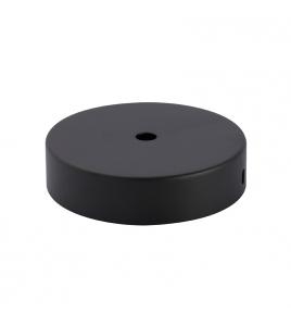 PLAFONDKAP METAAL 1 GAATS ZWART