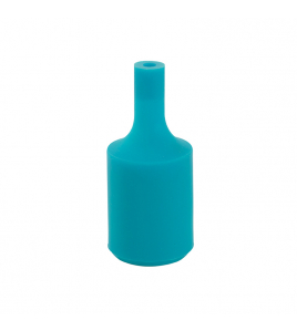 DESIGN FITTING E27 SILICONEN BLAUW