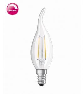 OSRAM F-LED CLBA40H DIM 4,0W827 E14