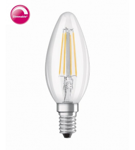 OSRAM F-LED CLB40H DIM 4,8W 827 E14