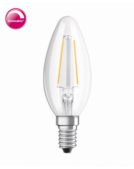 OSRAM F-LED CLB25H DIM 2,8W 827 E14