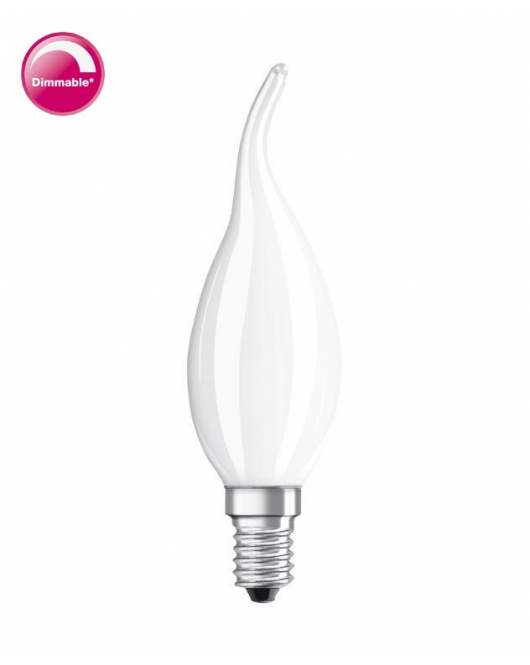 OSRAM F-LED CLBA40M DIM 4,0W827 E14