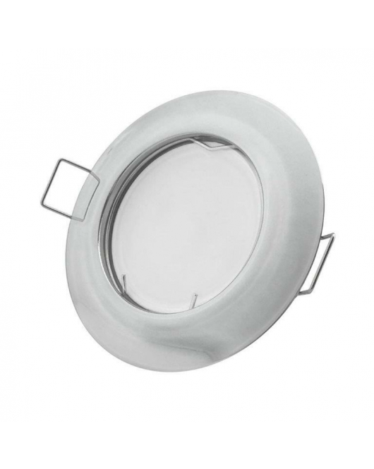 INBOUWSPOT ROND 51MM VAST CHROOM