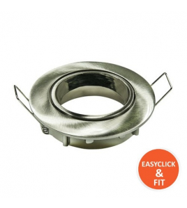 ECF SPOT ROND 51MM KANTELBAAR RVS