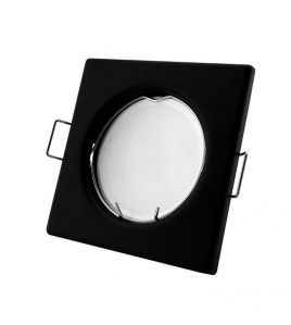 INBOUWSPOT VKANT 51MM VAST ZWART