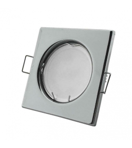 INBOUWSPOT VKANT 51MM VAST CHROOM