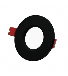 ECF SPOT ROND 51MM VAST ZWART IP65