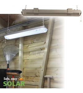 SOLAR LED TL SCHUURLAMP MENDOZA 60CM 1000LM SOLAR LED TL SCHUURLAMP MENDOZA 60CM 1000LM