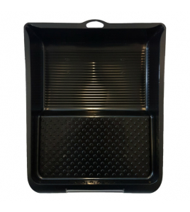 VERFBAK KUNSTSTOF ZWART 26 X 32CM TBV 18 CM ROL (NOPJES)