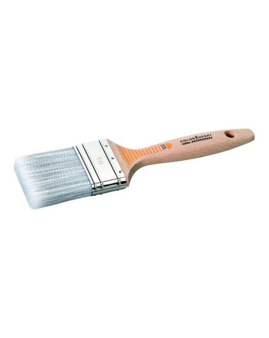 PLATTE KWAST LAK UNISTAR WIT/GRIJS HAAR 60MM FSC