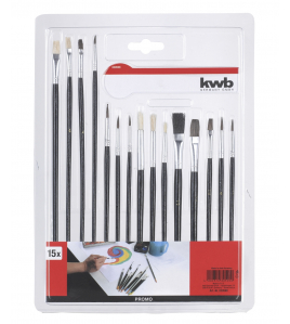 PENSELEN SET 15 DELIG PENSELEN SET 15 DELIG
