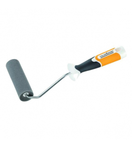 LAKROLLER 11CM D35 EVOSTAR GRIJS KONKAAF GLAD + BEUGEL 28CM