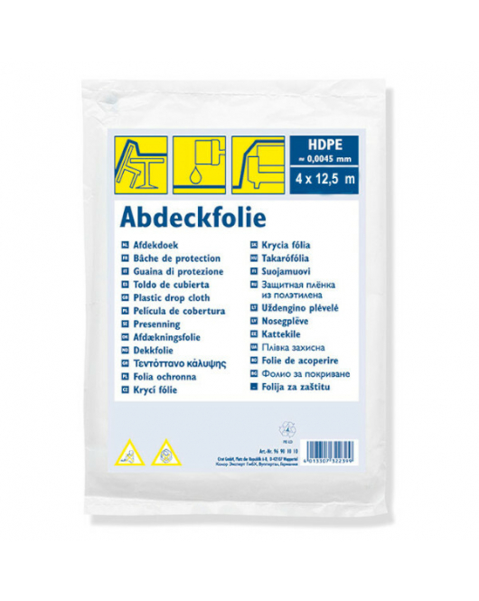 AFDEKFOLIE HDPE 0,005MM 4 X 12,5M