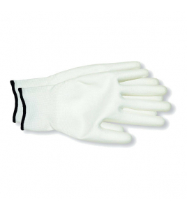 HANDSCHOEN PU SENSO-GRIP WIT GR. 10