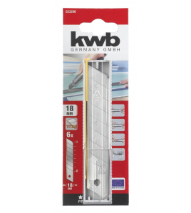 6 AFBREEKMESJES TITAN 18 MM