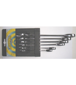 WISVO -RATEL-RING/STEEKSL.SET 6DLG