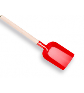 KINDERSCHOPJE MET GETAILLEERDE STEEL.