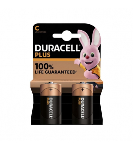 2ST.DURACELL PLUS 100% MN1400/C