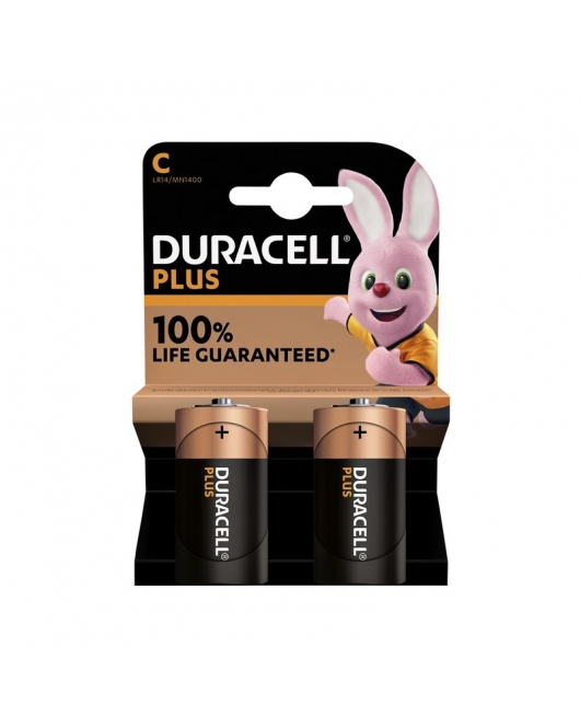 2ST.DURACELL PLUS 100% MN1400/C