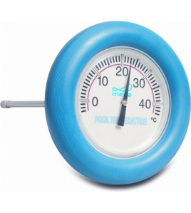 FLOTIDE DRIJVENDE THERMOMETER BLAUWE RING