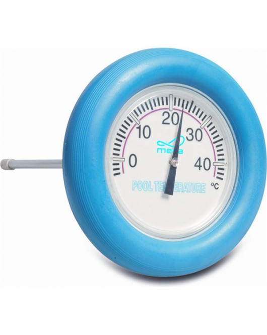 FLOTIDE DRIJVENDE THERMOMETER BLAUWE RING