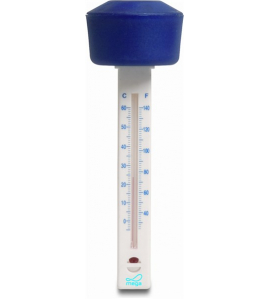 FLOTIDE DRIJVENDE THERMOMETER BLAUW/WIT RECHT