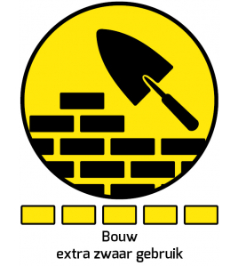 KRUIWAGEN HDPE 90 L STRATENMAKERS GEEL