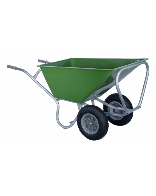 STAL KRUIWAGEN GROEN PRO 160 L 2 WIEL