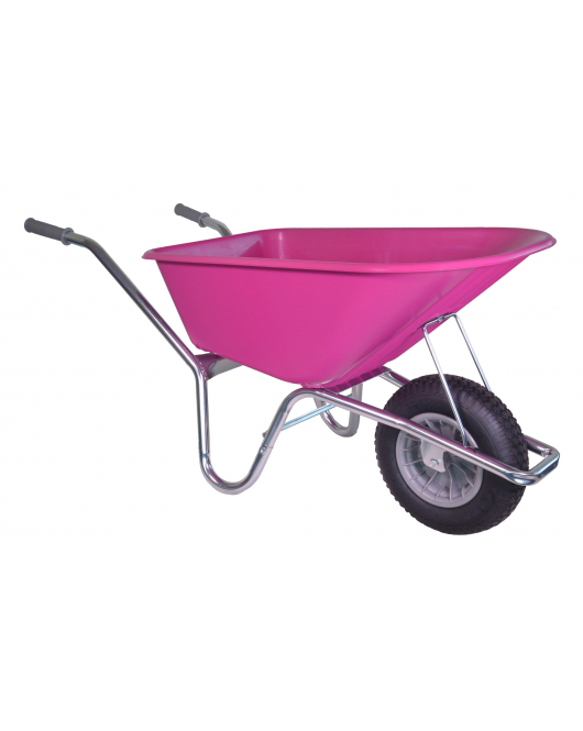 TUIN KRUIWAGEN VERZINKT FRAME 100 L FUCHSIA