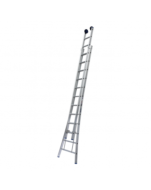 OPSTEEK LADDER 2X18 UITGEBOGEN + TOPROLLEN