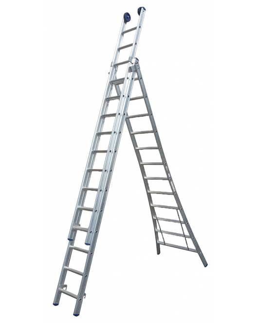 REFORM LADDER 3X10 UITGEBOGEN + TOPROLLEN