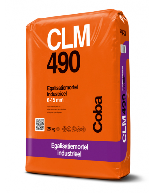 COBA CLM490 EGALISATIEMORTEL ZAK 25KG